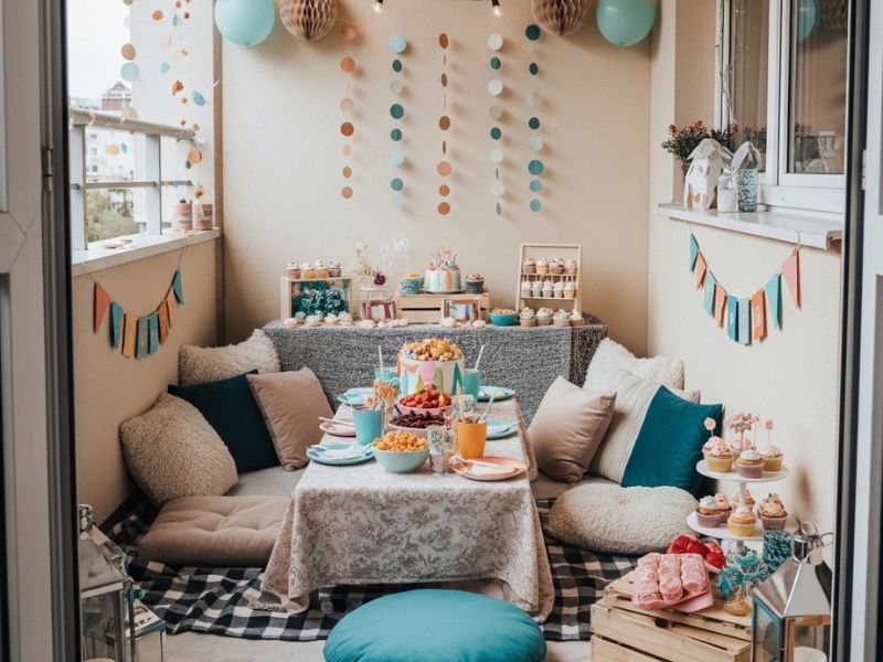 SMALL SPACE SUMMER BIRTHDAY PARTY IDEAS FOR APARTMENTS OR PATIOS