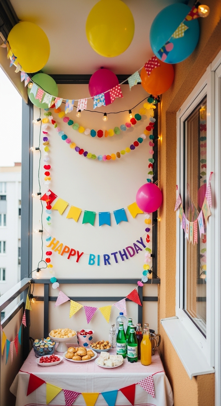 Vertical-Decor-Birthday-Bash-is-another-summer-birthday-party-ideas