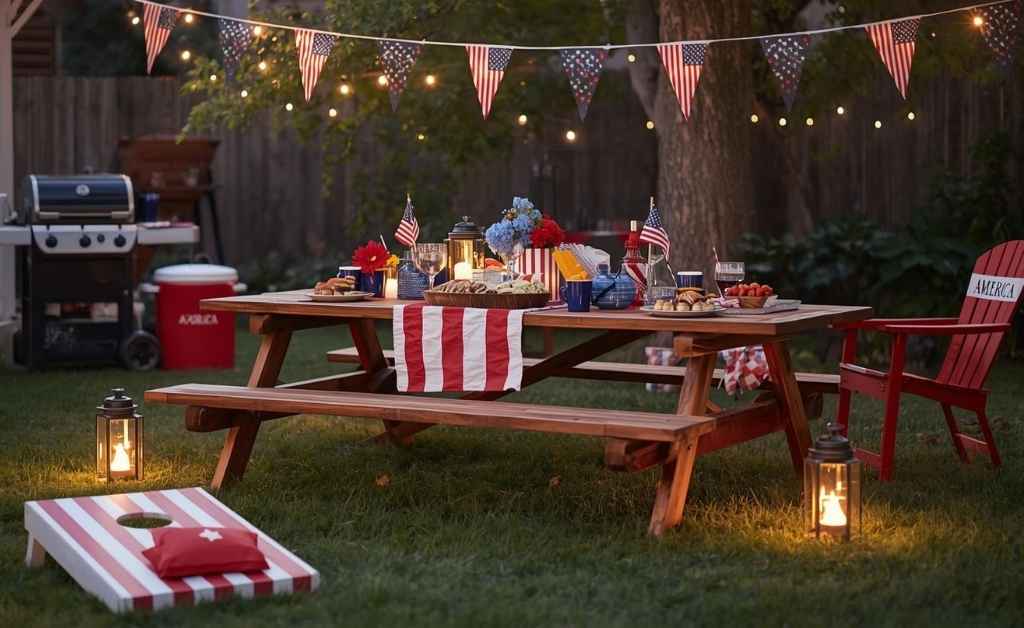 4th of July Hosting Backyard Ideas