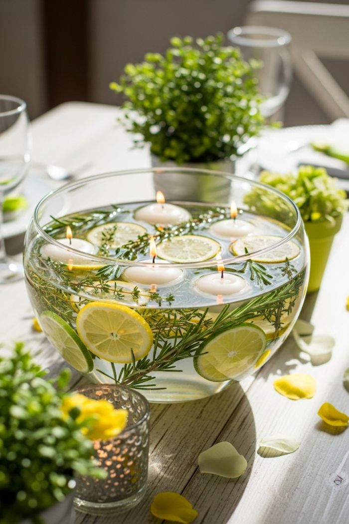 Floating-Candle-Water-Bowls-diy-summer-wedding-centerpieces.