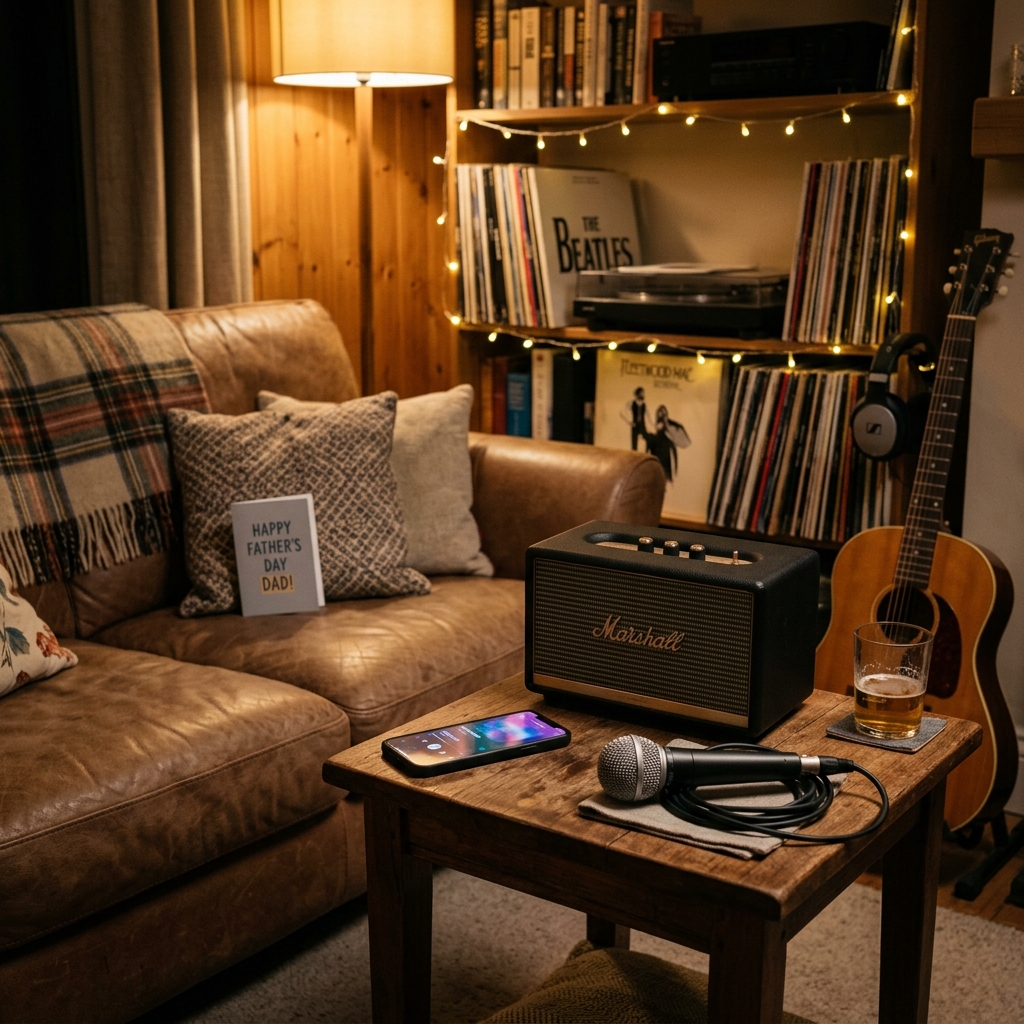 Music-Lover-Setup-fathers-day-party-themes.