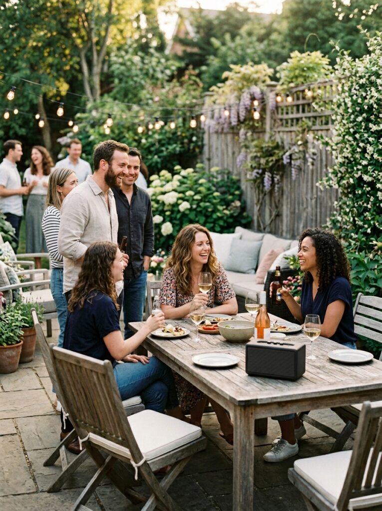 Use-Music-to-Hold-the-Mood-fathers-day-party-ideas-for-summer