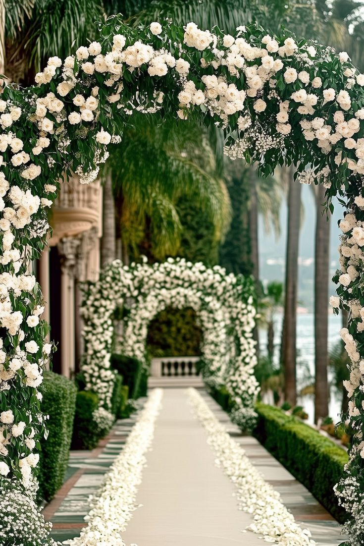 Walking-Through-Greenery-Arches-or-Floral-Tunnels