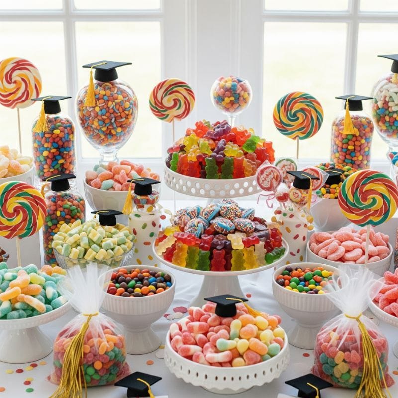 Kindergarten-Graduation-Theme-Graduation Candy Bar Ideas