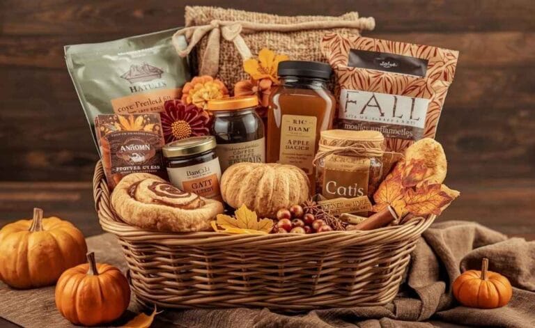 Fall Harvest Gift Basket Ideas
