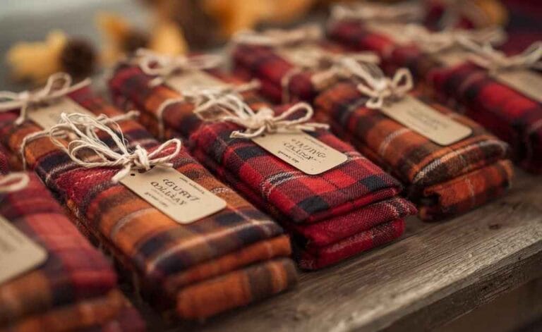 Fall wedding favor ideas