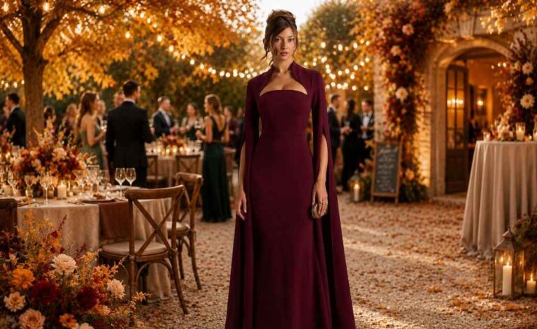 October Wedding Guests Outfits