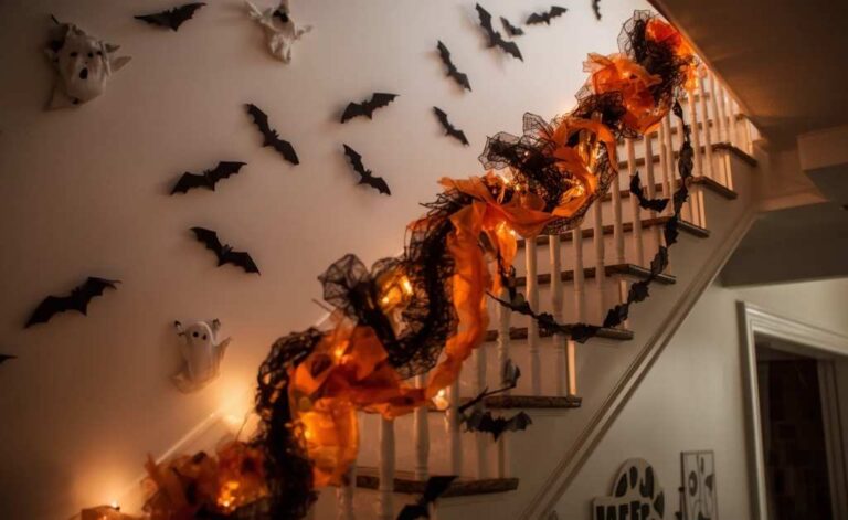 Halloween Staircase Decorations